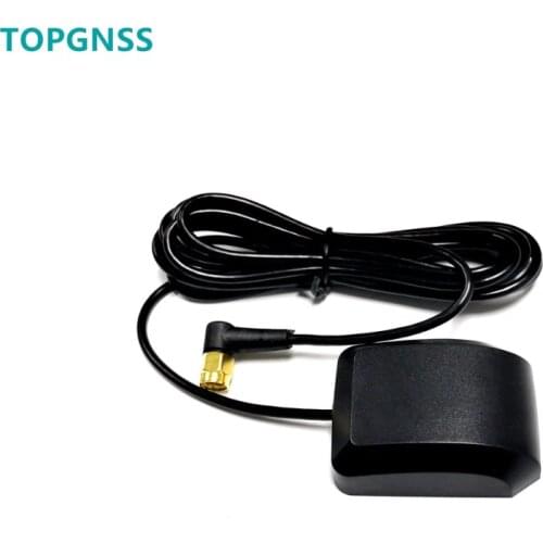SMA male High quality GPS GLONASS antenna Magnet + 3M glue IP67 waterproof cable 2meter SMA 1575.42 MHZ-1602 MHz