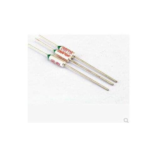 185 degrees Celsius 250V 10A, metal shell Temperature fuse 20PCS