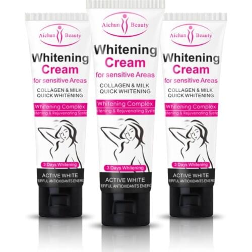 50g Aichun Beauty Body Creams Armpit Whitening Cream Between Legs Knees Private Parts Whitening Formula Armpit Whitener TZ1C212