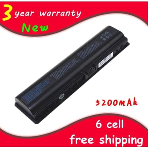 5200mAh Laptop battery for HP/Comqap V3200 V3300 V3400 V3500 V3600 V3700 V3800 V3900 V6000 V6100 V6200 V6300