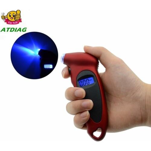 Digital Tire Pressure Gauge Meter Bicycle Bike Car Tire Diagnostic Tool 0-150 PSI Backlight LCD Air Pressure Gauge Tester