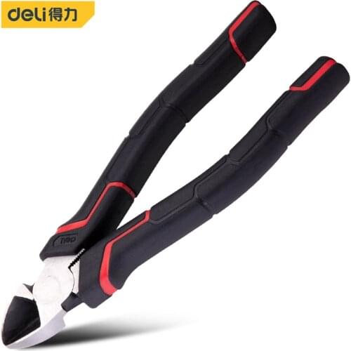 Deli 6'' Multifunction Wire Stripper Cutter Pliers Diagonal Pliers Crimping Pliers Nippers Home Repair Hand Tool High Quality