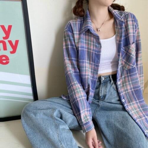 Cheap wholesale 2021 spring summer autumn new fashion casual ladies work women Blouse woman overshirt female OL BAt7718L