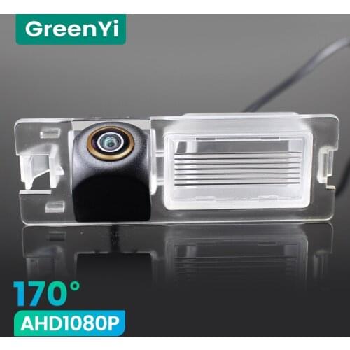 GreenYi 1080P HD 170° Car Rear View Camera For Fiat Avventura Grand Siena Ritmo Croma Bravo Brava Grande Reverse Parking AHD