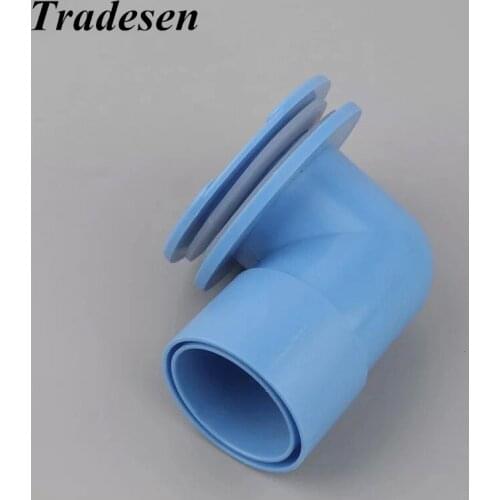 I.D40mm PVC 90 degree Fish Tank Outlet 1.5" Pipe Aquarium Water Inlet Water tank Elbow Joint drainage Seafood pool Fittings