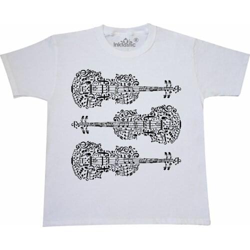 Inktastic Violin Player Gifts Violinist Instrument Youth T-Shirt Musician Gift