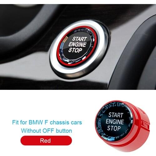 Car Start Stop Engine Switch Button Crystal Cover For BMW F Chassis 5 6 7 Series F01 F02 F10 F11 F12 5GT X3 2009-2013 decoration