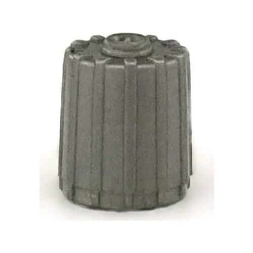 100pcs TPMS Tire Valve Caps with O-ring Seals Gray Plastic Valve Dust Covers for TPMS Valve Stems Car Tyre Accessories