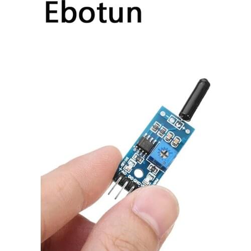 Vibration Sensor Module Normally Opened Type SW18010P Vibration switch alarm sensor module for Arduino