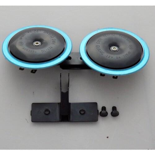 2016 new High bass MOTO HORN With great support HaoGuang 90MM Cold rolled Copper antennae and copper wire 12V 1.5A corner