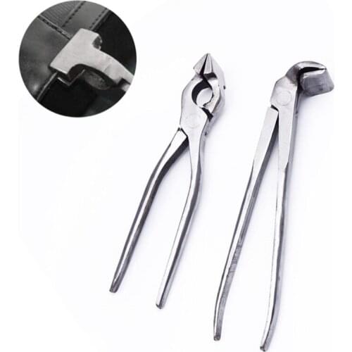 New Leather Edge Adjustment Press Flatten Plier For Handbag Leather Bag Making Pliers DIY Hand Tools Fixed Clamp Pliers