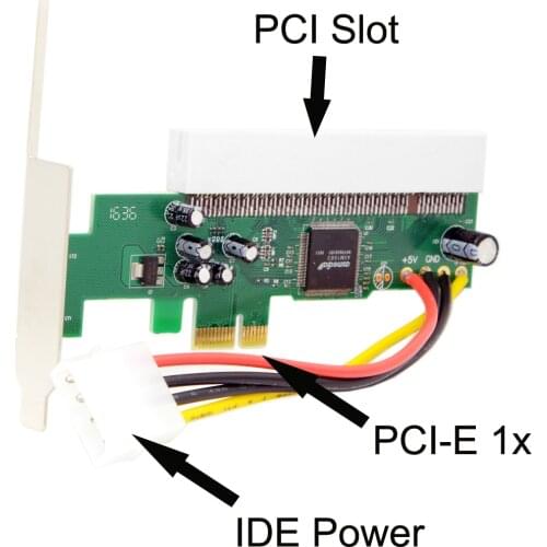 PCI-e to PCI Slot Expansion Card Supports Capture Card Golden Tax Card Innovative Sound Card