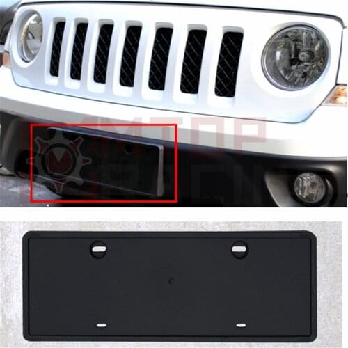 Front License Plate Holder Bracket Mount Base For Jeep Patriot 2011 2012 2013 2014 2015 2016