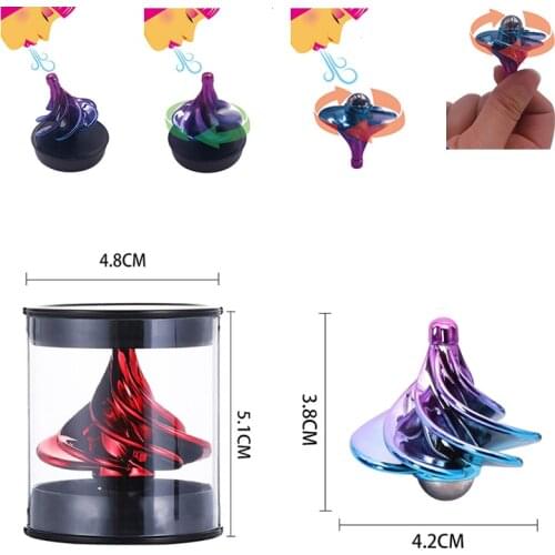 Pneumatic Gyro, Decompression Toy ,Gyro Colorful Wind Blowing, Gyro Pneumatic Spinning Top, Gyro Toys Kid Adult Antistress