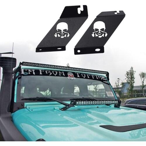 Fit For JEEP WRANGLER JK HOOD MOUNTING BRACKET METAL ENGINE COVER MOUNT