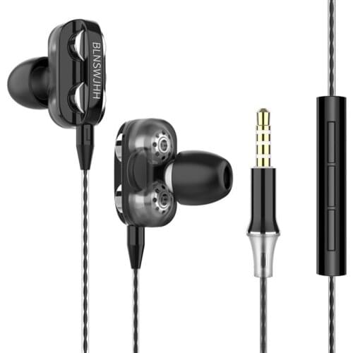 3.5mm Wired Earphone High Bass 6D Stereo In-Ear Earphones Earbuds Sport Earphones Music Wired Headset Stereo For Samsung Xiaomi