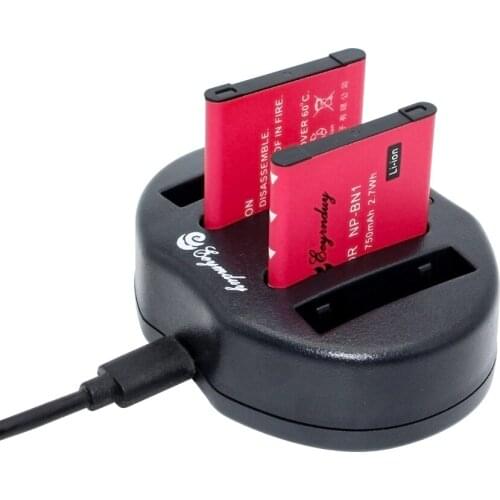 2pcs NP-BN1 BN1 batteries charger set For Sony DSC-WX100 WX220 WX9 W510 W320 W330 TX10 TF1 T99C TX300 S5000 BC-CSN