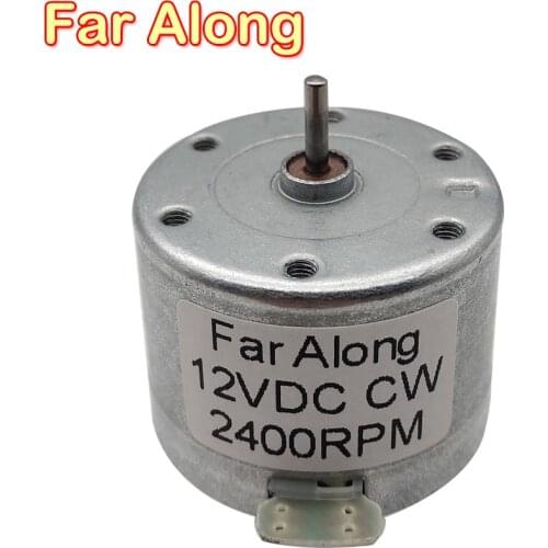 530 Model 6V 9V 12V Mini DC Recorder Motor CW Or CCW Optional With High Speed 2400RPM Suitable For Equipment Maintenance