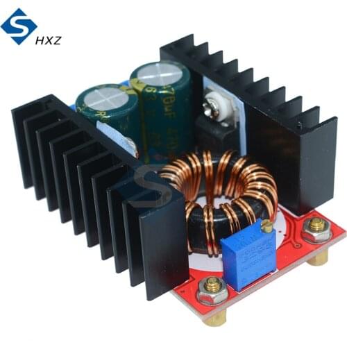 DC-DC Car Notebook Mobile Power Supply Adjustable Step Up Converter Board 120W Boost Module Large Capacitance 63V 100W 100V