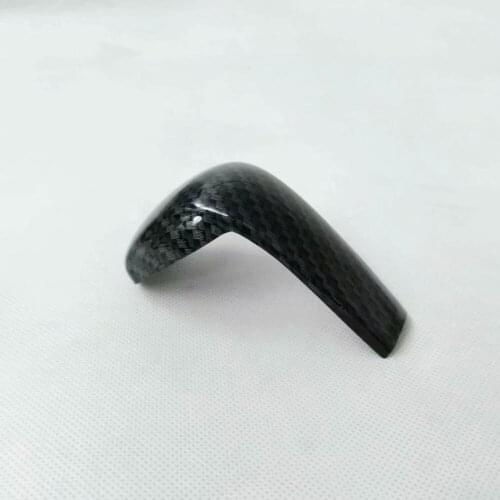 For Mazda CX-3 CX3 2015-2018 2019 2020 Carbon Fiber Gear Shift Head Cover Trim Frame Garnish Sticker Accessories Car Styling