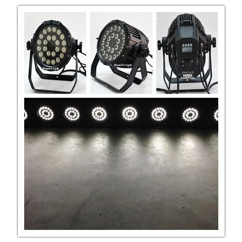 Flightcase) 10PCS waterproof led uplight 24x10W 4in1 led par rgbw outdoor led wash par