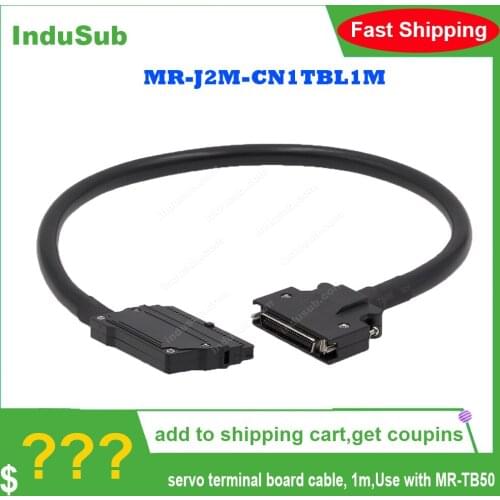 MR-J2M-CN1TBL1M Servo Terminal Board Cable 1m Use with MR-TB50