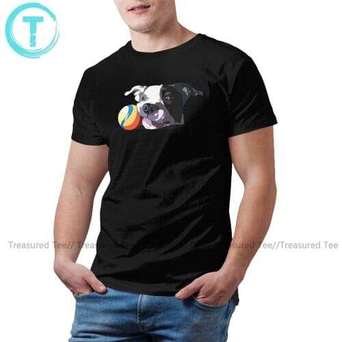 Amstaff T Shirt It Is A Dog Life T-Shirt Print 100 Percent Cotton Tee Shirt Streetwear Short-Sleeve Man Tshirt