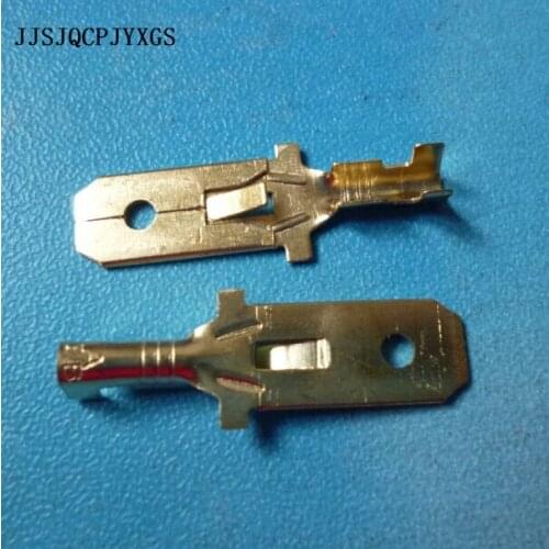 JJSJQCPJYXGS 1000pcs Male Spade Crimp Terminals 7.8mm Wiring Connectors