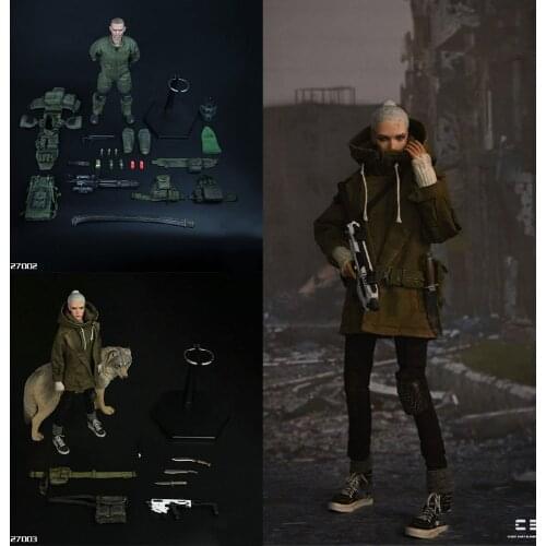 27002/27003 1/6 Scale Collectible Full Set Male/Female Solider Enforcer Corps PFC Yuri Rogue Survivor Anna Model for Fans Gifts