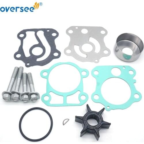 6H3-W0078 Water Pump Repair Kit For Yamaha Outboard Motor 50/60/70 HP 6H3-W0078-02, 8-3465;6H3-W0078-00