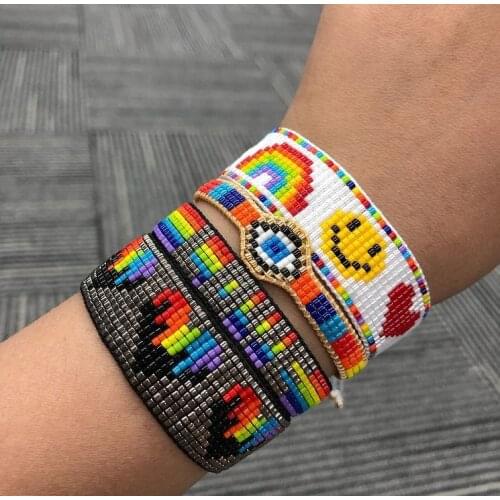 Pretty Bead Miyuki Bracelet Women Femme Mexican Winter Jewellery Friends Gift Pulseras