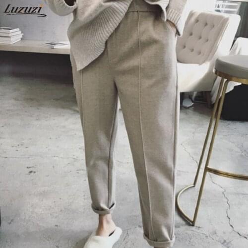 Luzuzi Women's Straight Trousers