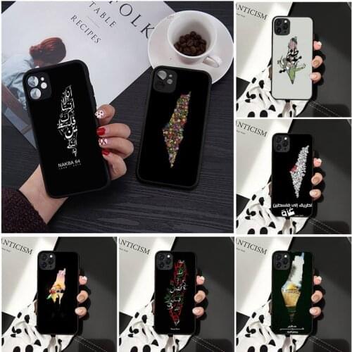Palestine Broadsword art Phone Case Matte Transparent for iPhone 7 8 11 12 s mini pro X XS XR MAX Plus cover funda