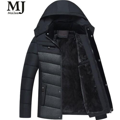MaiJee 2017 New Autumn Winter Man Casual Windproof Jacket Hommes Coats Jaqueta Masculina Casaco Masculino Abrigo Hombre Suprem