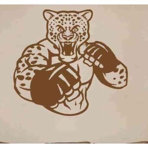 Boxing Glove Sticker Kick Boxer Play Car Decal Free Combat Posters Vinyl Striker Wall Decals Parede Decor