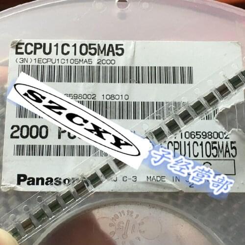 New and original 10PCS ECPU1C105MA5 1UF 105M 16V Thin film capacitor