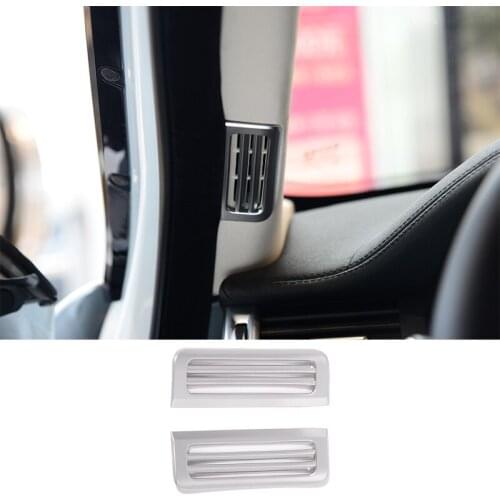 For 2012-2018 Land Range Rover Evoque A-pillar Air outlet frame ABS car interior modification accessories