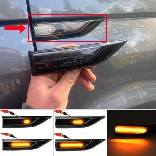 For VW Volkswagen Transporter T6 Caddy Led Dynamic Turn Signal Light Side Marker Sequential Lamp Blinker Repeater Indicator