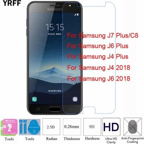 YRFF Screen Protectors For Samsung Galaxy J4 Plus