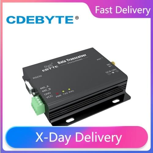E90-DTU-900SL30 LoRa 30dBm Modem RS232 RS485 868MHz 915MHz RSSI Relay IoT vhf Wireless Transceiver RF Transmitter and Receiver