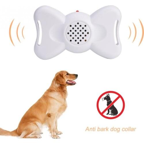 Anti Bark Dog Training Tool Collar Vibration Adjustable Sound Stop Barking Machine