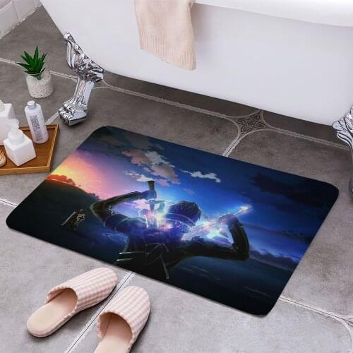 Sword Art Online Cheaper Anti-slip Modern Area Rugs Living Room Balcony Bathroom Printed Carpet Doormat Hallway Bath Mat
