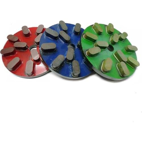 12pcs Segment for Diamond Resin Grinding Disc For Granite For Auto Polishing Machine