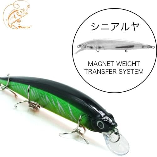 New Fishing Lure Minnow Wobblers Artificial Bait TP089 19G 14CM 5 Different Colors Professional Carp Fish Bass Lure
