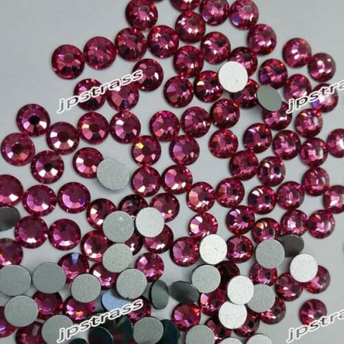 Flat back non hot-fix crystal arts stone ss20 rose color with 1440 pcs each pack ;non hotfix crysal small size free shipping