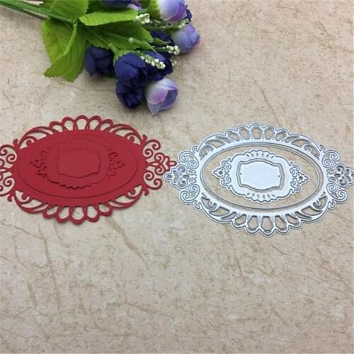 Lace flower frame Metal Cutting Dies For DIY Scrapbooking Album Embossing Paper Cards Decorative Crafts