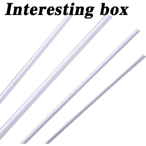 DIY model material ABS rod angle steel L profile I-shaped rod main material