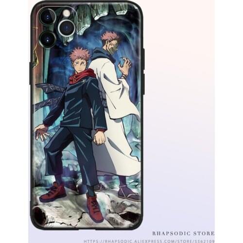 Jujutsu Kaisen Yuji Itadori Sukuna Soft Silicone Phone Case Cover Shell For IPhone SE 6 6s 7 8 Plus X XR XS 11 12 Mini Pro Max