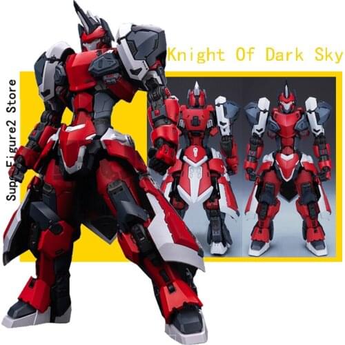 Nonzero Studio Knight Of Dark Sky NZ-01 Model Kits Pre-built Internal Frame Skeleton Plastic Action Figure Toy