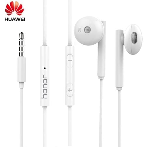 Original Huawei Honor AM115 Headset 3.5mm in-ear Earphone with remote Mic wire Contrrol Headset For Honor 9 Lite